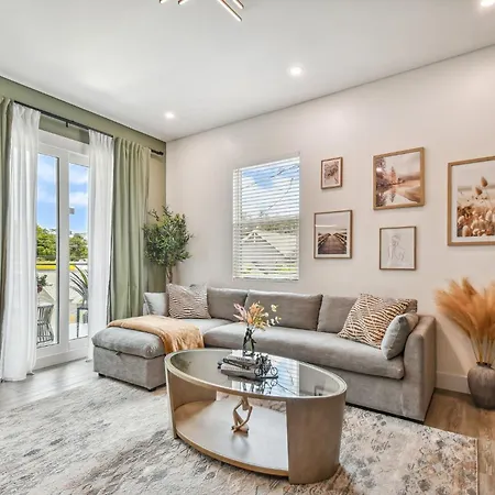 Sun Soaked Designer Condo With Patio